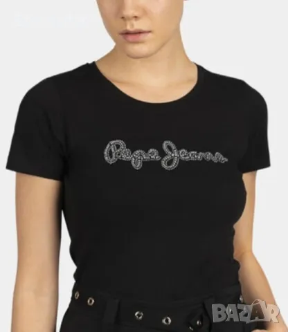 Оригинална черна тениска PEPE JEANS , снимка 1