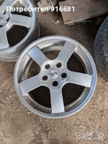 4 броя джанти 17 цола от Хонда ЦР-В/ Honda CR-v, снимка 5 - Гуми и джанти - 52413799