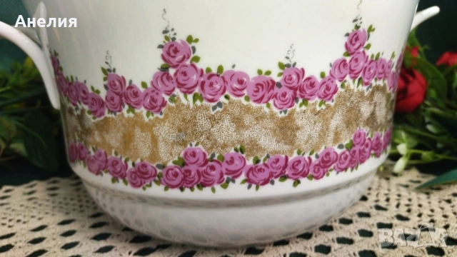 Рози от ГДР , снимка 6 - Чинии - 53245103