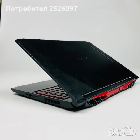 Acer Nitro 15/FHD IPS/i7-10750H/GTX 1650 Ti/16GB DDR4/512GB NVMe, снимка 5 - Лаптопи за игри - 48266975