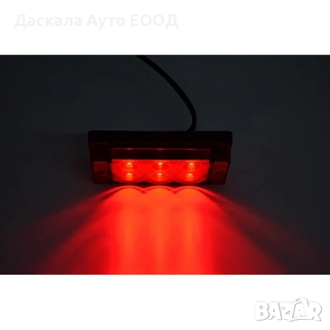 1бр. ЛЕД LED лампа за мъгла червена, 12-24V , ПОЛША, снимка 4 - Аксесоари и консумативи - 53743889