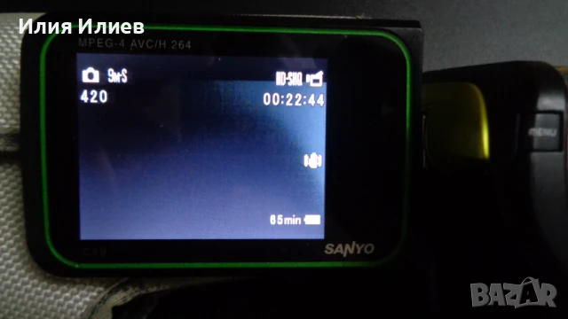 SANYO XACTI VPC-CA9EX Dual Camera HD 1.5M Waterproof Digital Camera Recorder, снимка 10 - Фотоапарати - 50842441