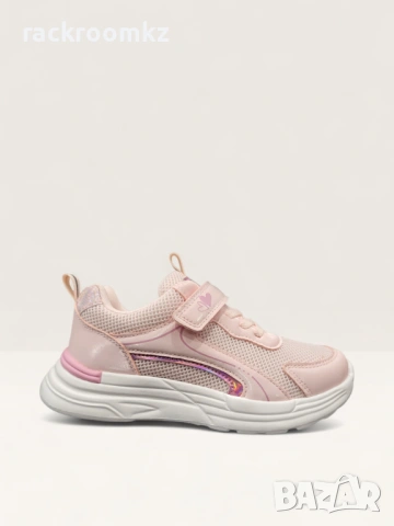 Детски маратонки с лепенка в розов цвят W585078 pink