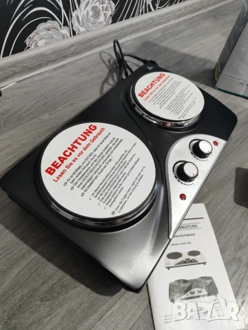 ПРОМО ! CUSIMAX 2500 W двойна електрическа плоча !, снимка 9 - Котлони - 51340615