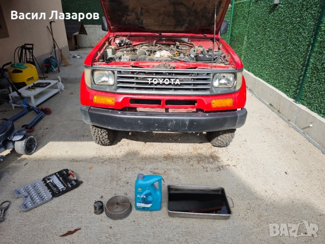 Тойота Ленд Крузер RJ70 2400 кубика бензин , снимка 6 - Автомобили и джипове - 52426541