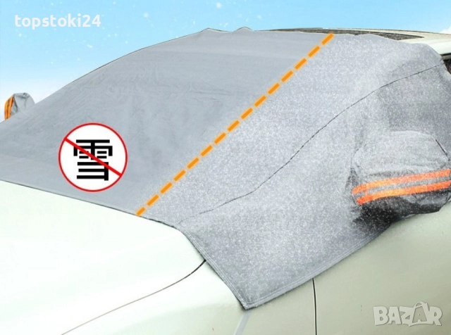 Многофункционално покривало за кола /  Покривало, мек алуминиев филм, памучен снежен блок; Материал:, снимка 3 - Аксесоари и консумативи - 52432411