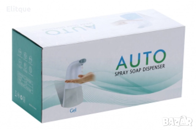 Диспенсър прави пяна 300 мл тъчскрийн. Работи на батерии (не са включени в комплекта), снимка 2 - Други стоки за дома - 52896018