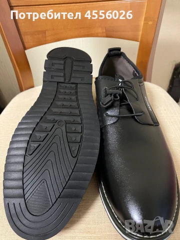 Обувки мъжки кожени 48номер, снимка 8 - Официални обувки - 51272240