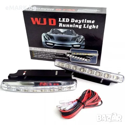 SMD LED Дневни светлини за автомобил - комплект от 2 броя, снимка 1