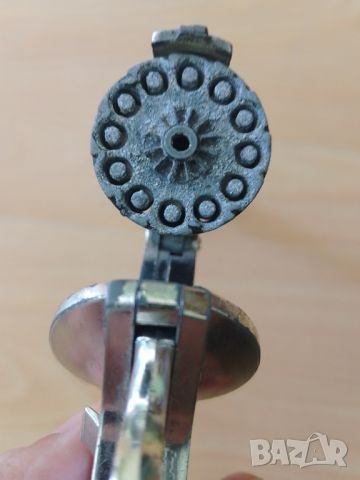 Пистолет с капси Edison Giocattoli Toy Cap Gun, снимка 4 - Антикварни и старинни предмети - 45172268
