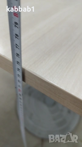 Маса правоъгълна 70см/59см с метален крак, снимка 8 - Маси - 53114565