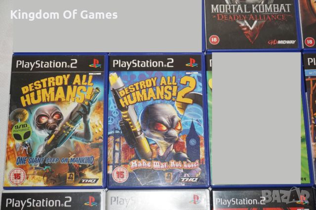 Игри за PS2 Mortal Kombat/Call Of Duty 3/Destroy All Humans 1 2/Lemmings/Gran Turismo 3 4 Concept, снимка 4 - Игри за PlayStation - 45589712