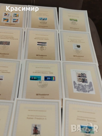 ERSTTAGSBLATT 4/1994 - 33/1994 , снимка 17 - Филателия - 53514810