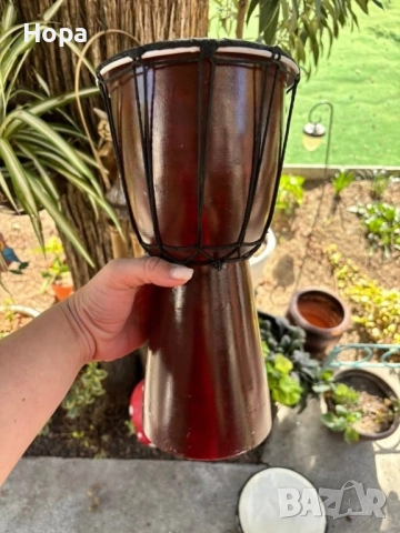 Тарамбука от дърво  40см.,30см и 20см., снимка 6 - Ударни инструменти - 31609598