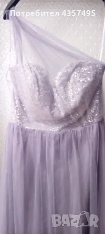 Продавам дълга официална рокля, снимка 4 - Рокли - 49760877