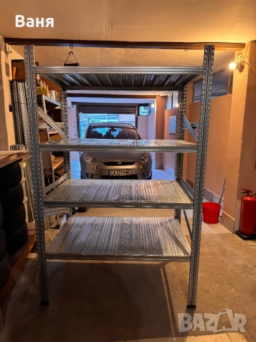 Алуминиеви рафтове , снимка 3 - Стелажи и щандове - 52914662