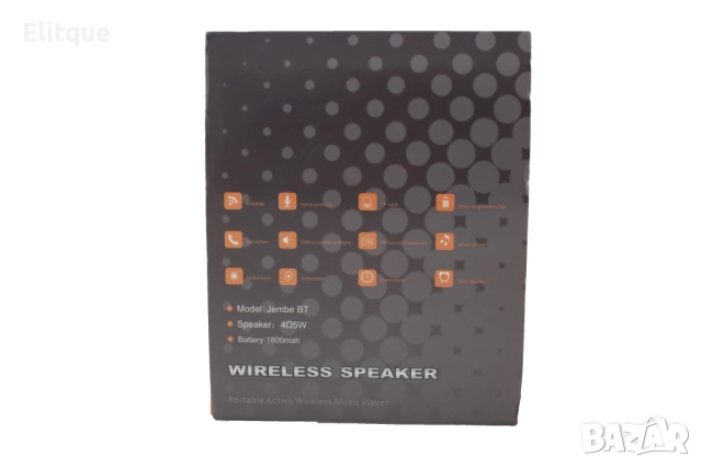 Елегантна Bluetooth колонка с USB и SD слот за карта памет Jembe BT, снимка 2 - Bluetooth тонколони - 52832699