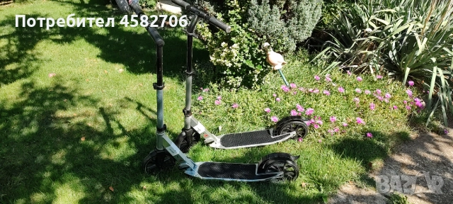 OXELO  ТРОТИНЕТКИ TOWN 5 XL, СИВИ