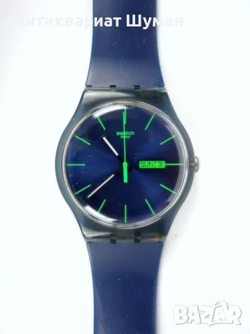 Швейцарски часовник Swatch SUON700 Blue Rebel / 41mm, снимка 1 - Мъжки - 47218853