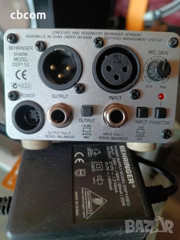 BEHRINGER SHARK DSP110, снимка 2 - Микрофони - 45843423