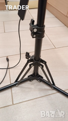 LED ринг лампа осветление за снимане със стойка Ring Light трипод, снимка 6 - Селфи стикове, аксесоари - 40796327