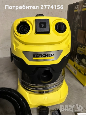 Мултифункционална прахосмукачка Karcher WD 4 P, снимка 4 - Прахосмукачки - 52333074