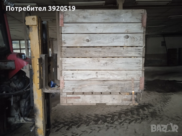 📦  Дървени палетни контейнери (щайги) . 