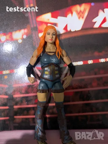 Екшън фигура WWE Becky Lynch Elite Series Collection Беки Линч играчка AEW Coat & Hat, снимка 9 - Фигурки - 48202289