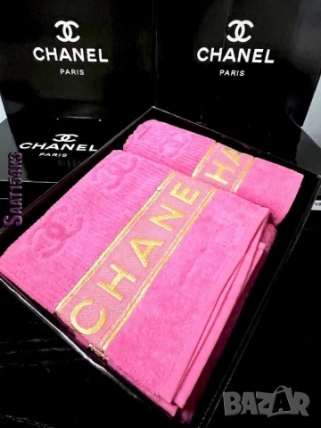 комплект хавлии tommy hilfiger victoria's secret chanel burberry, снимка 7 - Други стоки за дома - 51456337