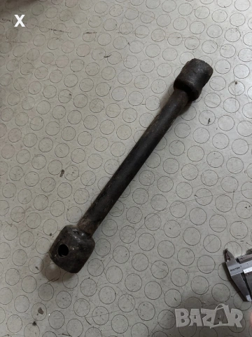 КЛЮЧ ЗА ГУМИ НА КАМИОНИ 38 MM РАЗМЕР СССР НОВ, снимка 4 - Гуми и джанти - 53913662