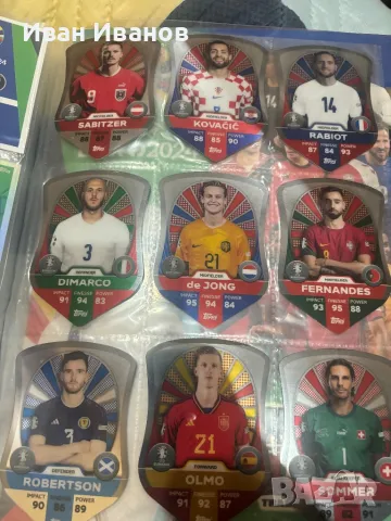 Match Attax Euro 2024 албум, снимка 6 - Колекции - 49547084