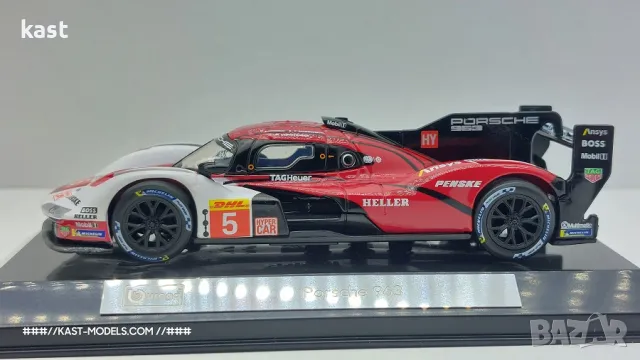 Porsche 963 24h Le Mans 2023 Bburago 1/43, снимка 2 - Колекции - 48930252