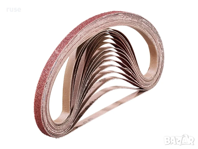 НОВИ! Комплект шкурки 9 х 533 mm за PARKSIDE PBFA 20-Li A1