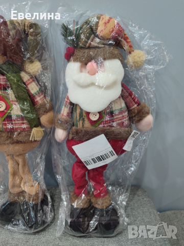 Фигурка декорация за Коледа, Еленче, Дядо Мраз, снежен човек, снимка 4 - Декорация за дома - 44941022