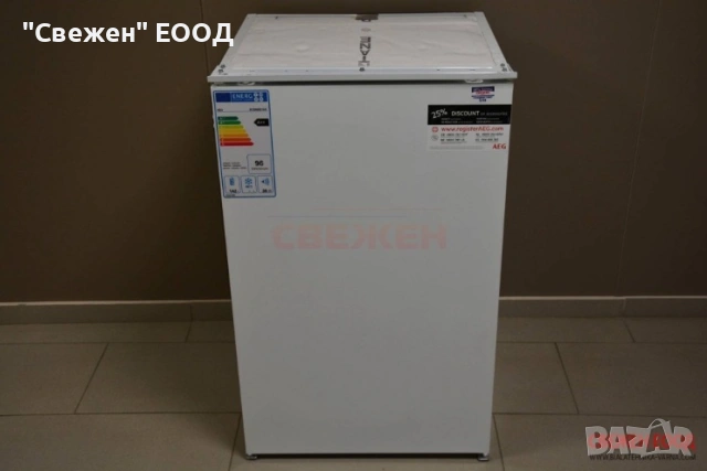 Охладител за вграждане - 88 СМ, AEG - SCB58821AS, 142 Л, снимка 2 - Хладилници - 53646933