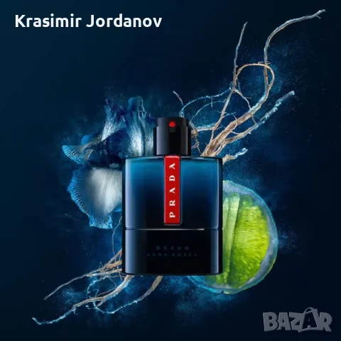 PRADA LUNA ROSSA OCEAN, снимка 7 - Мъжки парфюми - 50413515