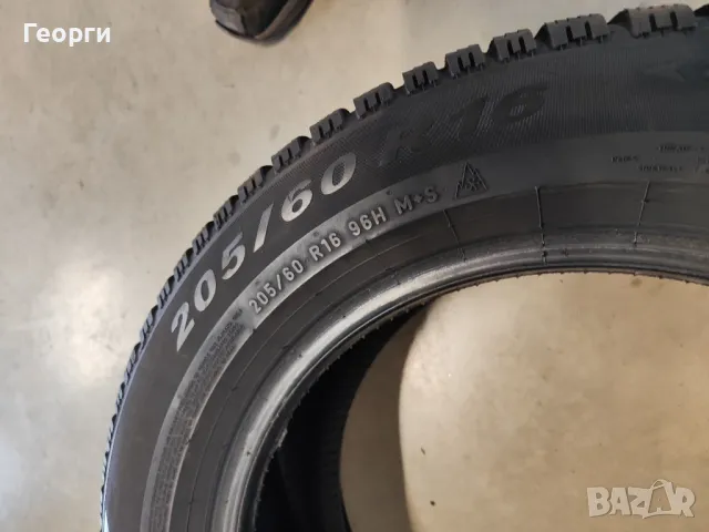 2бр.зимни гуми 205/60/16 Pirelli, снимка 6 - Гуми и джанти - 49452845