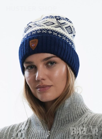 Зимна шапка DALE OF NORWAY  100% вълна, снимка 3 - Шапки - 53539731