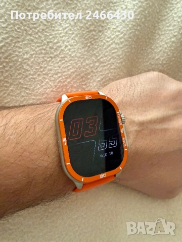 Смарт Часовник AMOLED НОВ, снимка 4 - Смарт гривни - 53578333