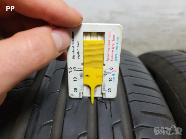 195/55/16 Continental / летни гуми, снимка 5 - Гуми и джанти - 53840977