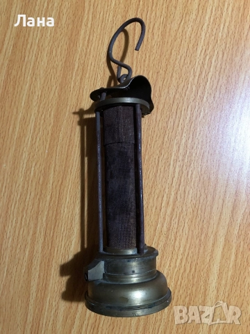 Антична месингова лампа Дейви, оригинална, внос от Англия и други предмети, снимка 3 - Антикварни и старинни предмети - 43488259