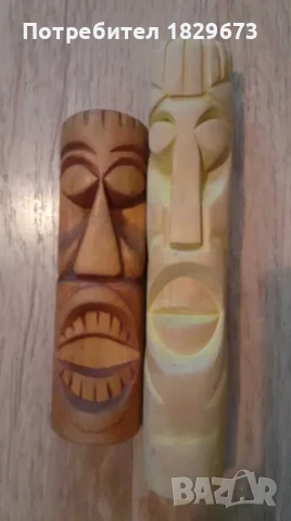 Идолни пластики - африканска култура, ръчна изработка!, снимка 10 - Колекции - 31565339