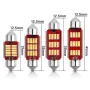Изключително Mощни CANBus LED крушки тип Festoon - 31mm, 36mm, 39mm, 41mm, снимка 2