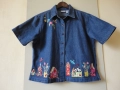 Размер М/нова деним риза, снимка 4