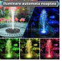 Соларен светещ фонтан за градина 4480, снимка 5