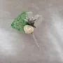 Сватбена гривна,бутониера, снимка 4