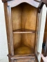 Ретро ъглова витрина  с шкаф, снимка 6