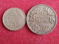 5 и 25 пиастъра 1972,1961 г. Ливан, снимка 1