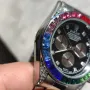 Мъжки луксозен часовник Rolex Daytona Rainbow 🌈 Steel , снимка 2