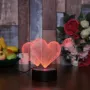 Холограмна 3D LED лампа Heart Arrow,RGB Седемцветен Интелигентен Контрол,USB, снимка 1